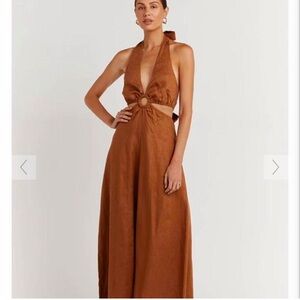 Dissh Layne Spice Halter Dress